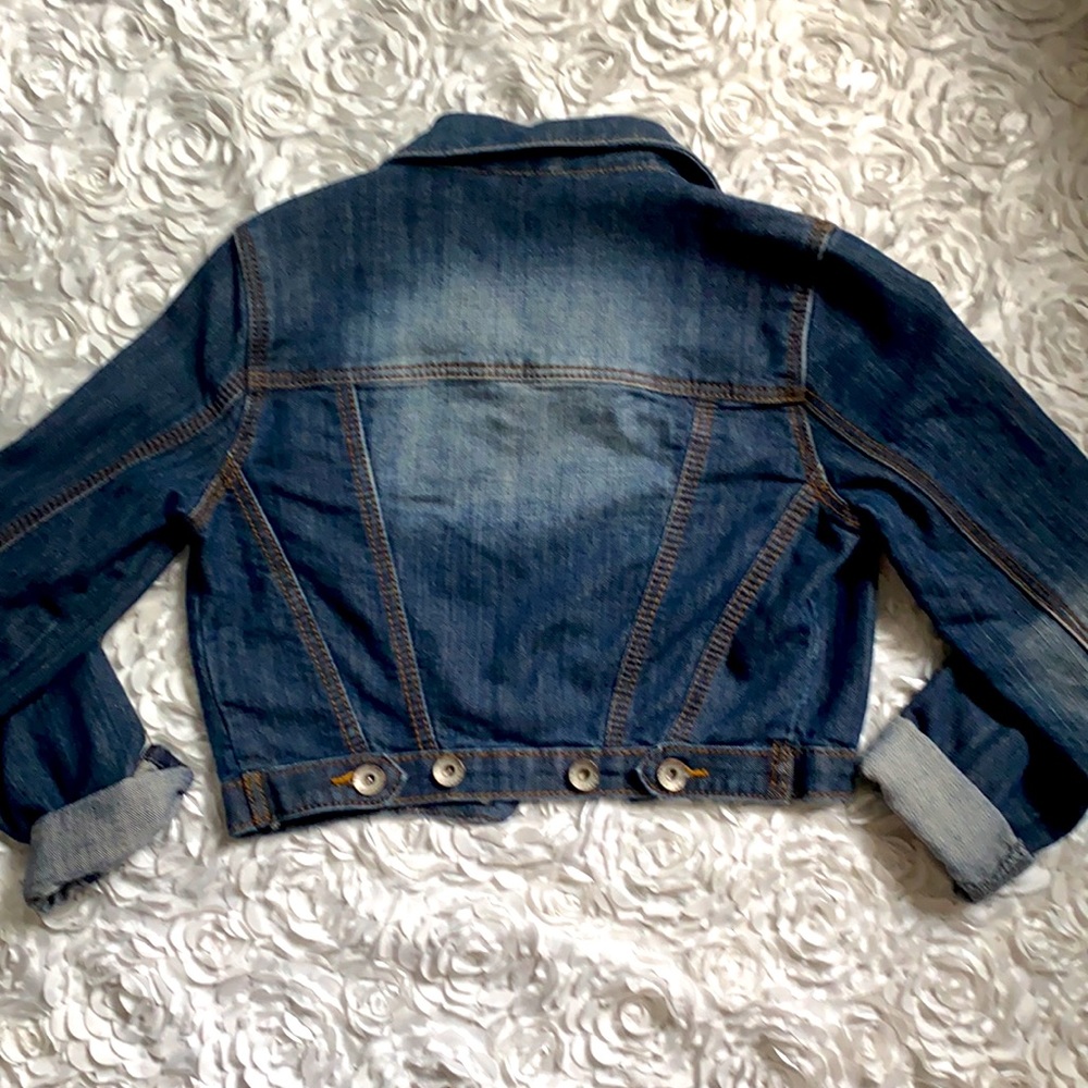 . Dollhouse crop denim jacket size xs - Picture 5 of 5